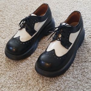Vintage Doc Martens Oxford Platforms